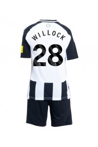 Newcastle United Joe Willock #28 Jalkapallovaatteet Lasten Kotipeliasu 2024-25 Lyhythihainen (+ Lyhyet housut)